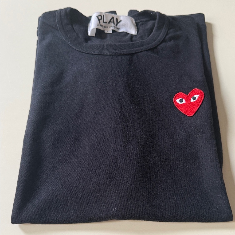 Comme des Garcons Play Black T-Shirt
